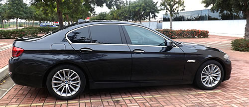 BMW 5 Series berlinas for VIP transfers