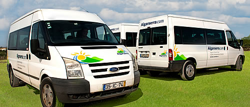 Ford vans and Mercedes mini-buses for private transfers