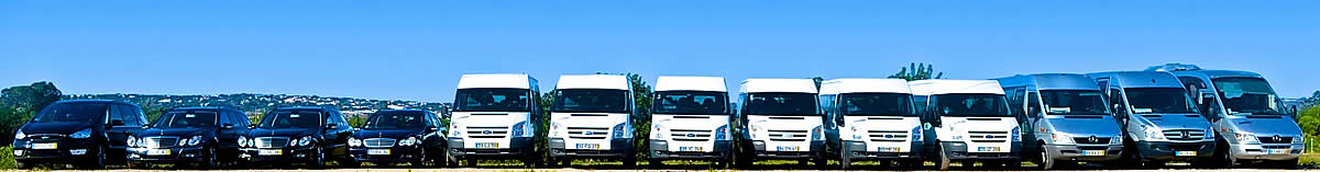 Complete vehicle fleet for private transfers