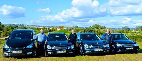 Mercedes executive cars and Ford MPVs for private transfers