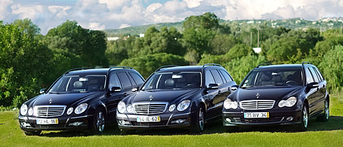 VIP estate Mercedes taxis