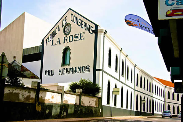 Old canned fish factory in Portimao